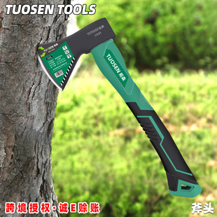 Tuosen hardware tools outdoor logging camping mountain axe multi-function hand axe woodworking axe wooden handle Firewood axe