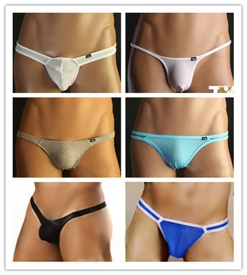 Мужские сексуальные дышащие thong-нижнее белье - многоцветное,low rise, комфортная посадка, повседневное использование