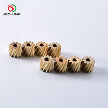 加工精密小模数玩具电机马达传动件小齿轮  来图定制金属黄铜齿轮