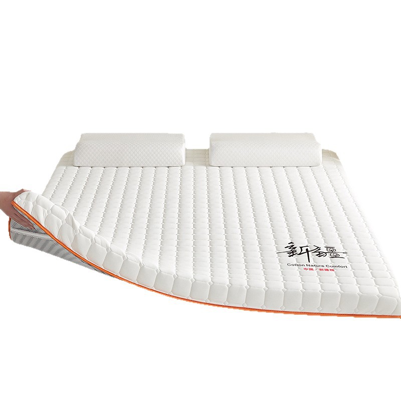 Colchón plegable doméstico de algodón de Xinjiang camas de tatami gruesas colchón para alquiler de dormitorios de estudiantes especiales