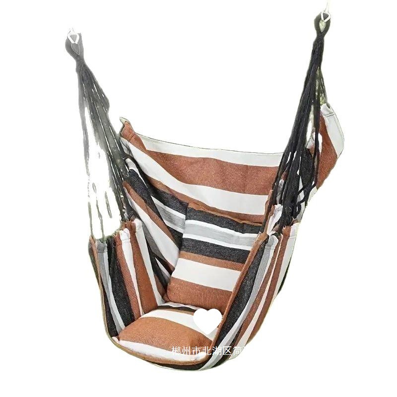 Fábrica directa espesa hamaca columpio dormitorio silla colgante dormitorio estudiantes universitarios alargar asiento interior perezoso taburete mecedor
