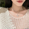 Classic design necklace, advanced small chain for key bag , light luxury style, high-quality style