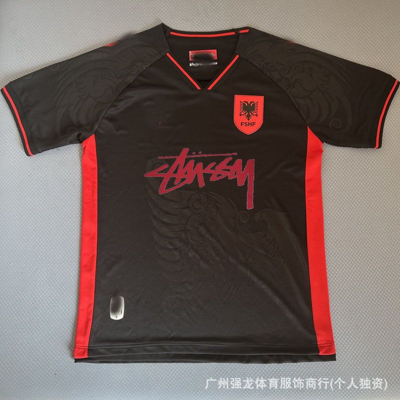 Stussy斯图西球衣弗拉门戈国米意大利纪念版葡萄牙日本短袖足球服|undefined