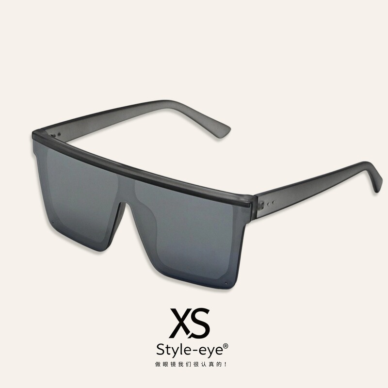 2026 New Cross-Border Full-Frame One-Piece Sunglasses for Men and Women, European and American Sports Cycling and Driving Sunglasses with Uv Protection