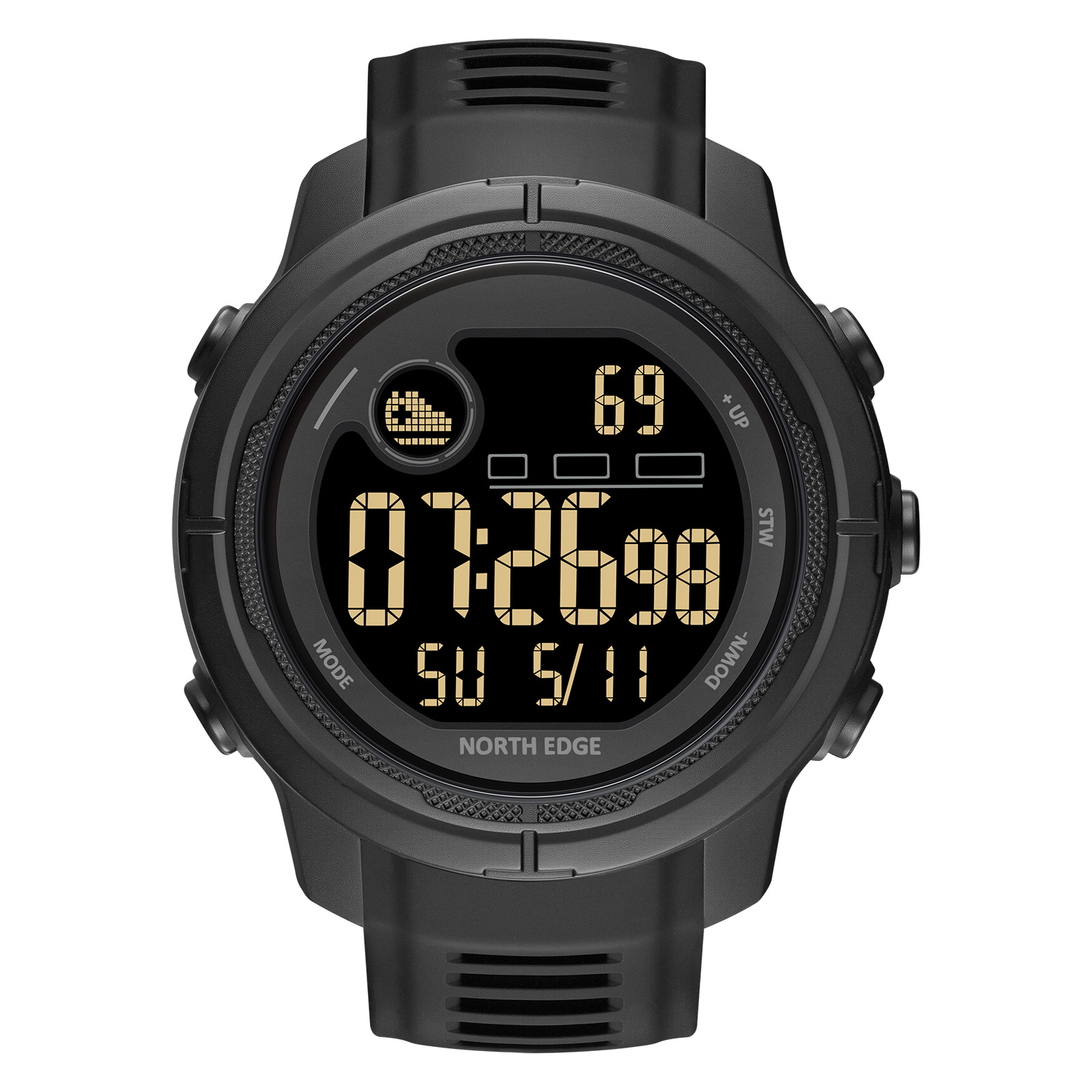 Reloj inteligente resistente al agua para adolescentes y estudiantes de secundaria. Reloj multifuncional para correr, hacer ejercicio, podómetro y monitor de salud._voghion.com