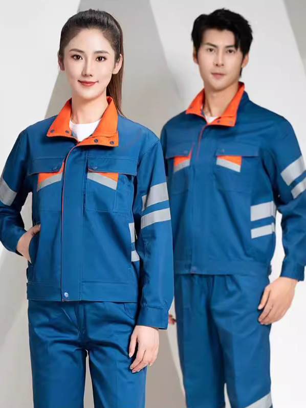 Ropa de trabajo de higiene ambiental multi-reflectante para hombres, ropa de protección laboral verde para el mantenimiento de carreteras y rescate, ropa reflectante