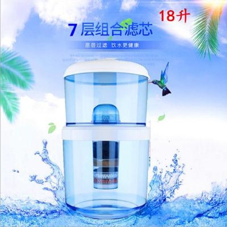 Filtro de agua del grifo del hogar barril purificador de agua potable directa se puede equipar con dispensador de agua vertical de escritorio Cubo de purificación de agua universal