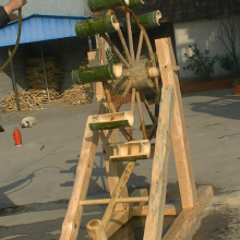 供应DIY制作古老的木制水车民间工艺品 可定制精美民间工艺品