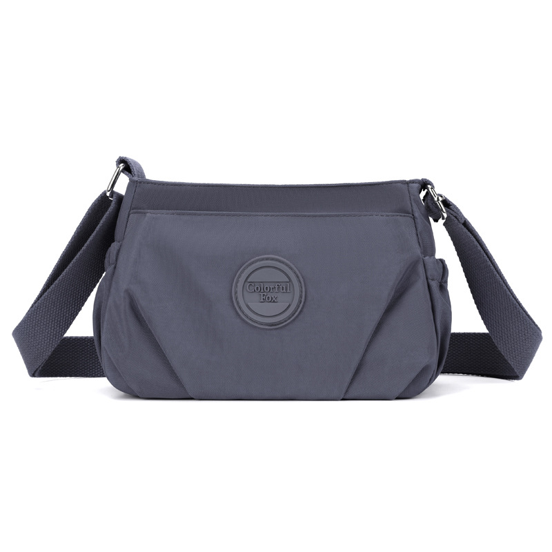 Bunte Fuchs frauen neue schulter Koreanische version modische casual crossbody plissee wasserdichte nylon tasche_voghion.com