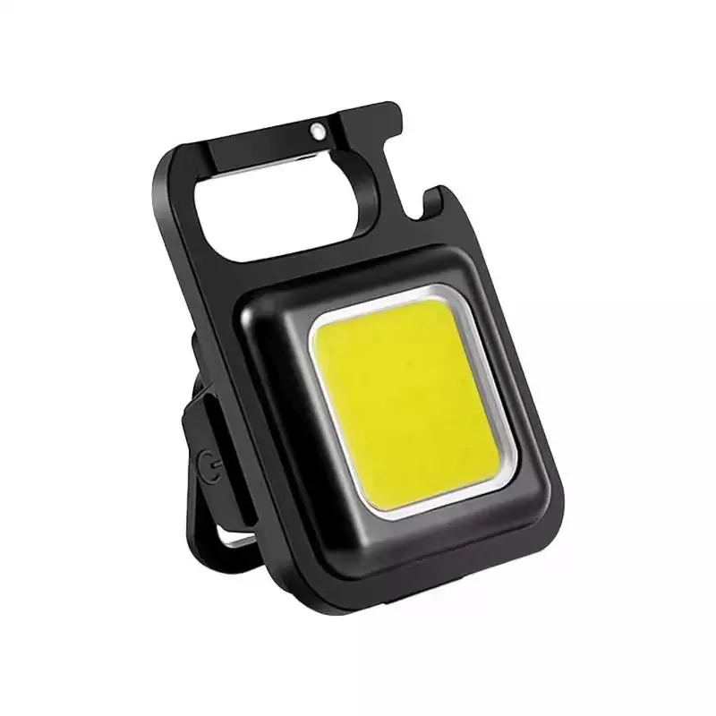 多功能钥匙扣随身灯迷你工作灯强光led户外小手电筒便携高亮度