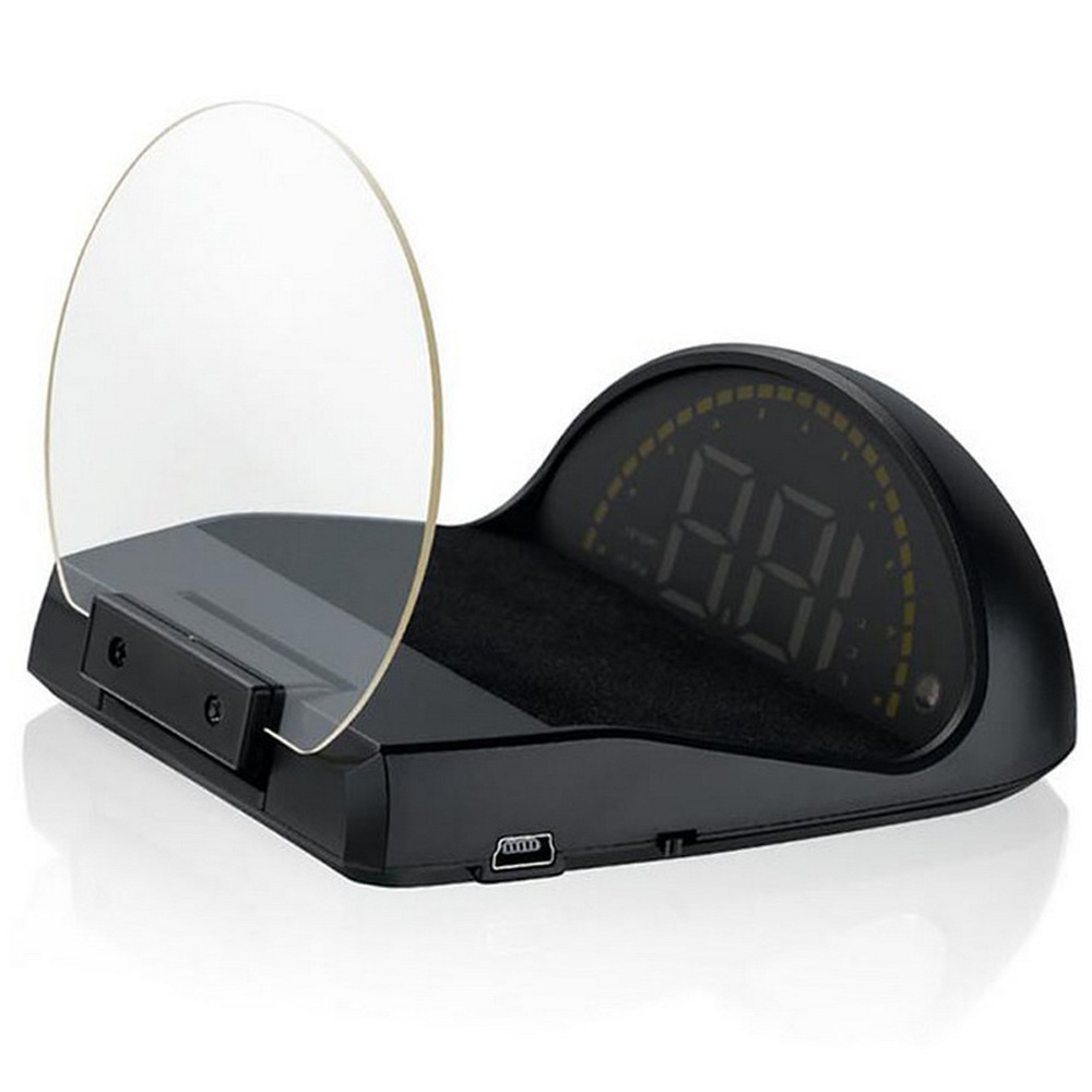 C700 Car-Mounted 3.5inch Head-Up Display Obd2 Driving Computer Speed High-Definition Projection Head-Up Display Yellow and White
