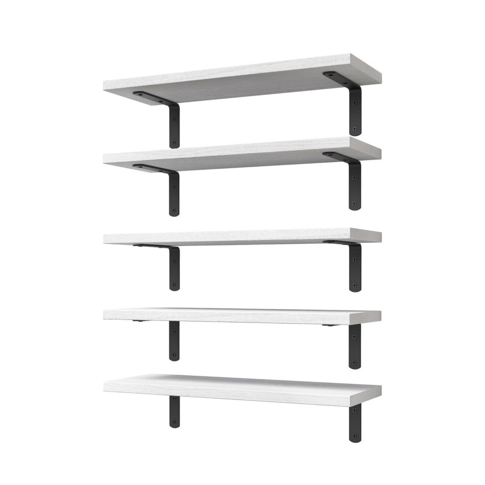 5 boards + 10 semi-round head iron frames white