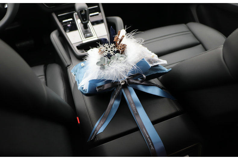 Cottonwood Bamboo Charcoal Car Fragrance Sachet for Odor Removal, Creative and High-End Car Interior Decoration Ornament