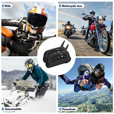 Bluetooth Headset V6Plus/V6Pro: Motorcycle Helmet Headset
