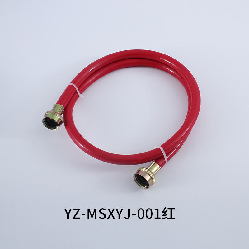 Tubo de entrada de agua para lavadora, tubo de drenaje, manguera flexible de PVC 304 de acero inoxidable, tubo corrugado, grifo antisalpicaduras, universal.