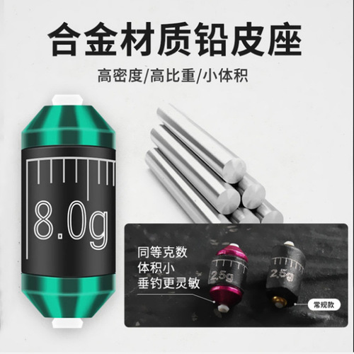 Bulk Anti-Detonation, Quick-Setting Lead with Large Weight—Umbrella-Shaped Design to Reduce Water Resistance—Compact Accessories for Competitive Pond Fishing and Match Fishing