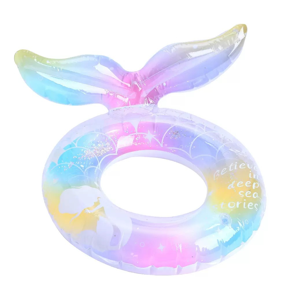 Anillo de natación amazónico para adultos padres e hijos pétalos de sequela anillo de nadador inflable para hombres y mujeres anillo flotante