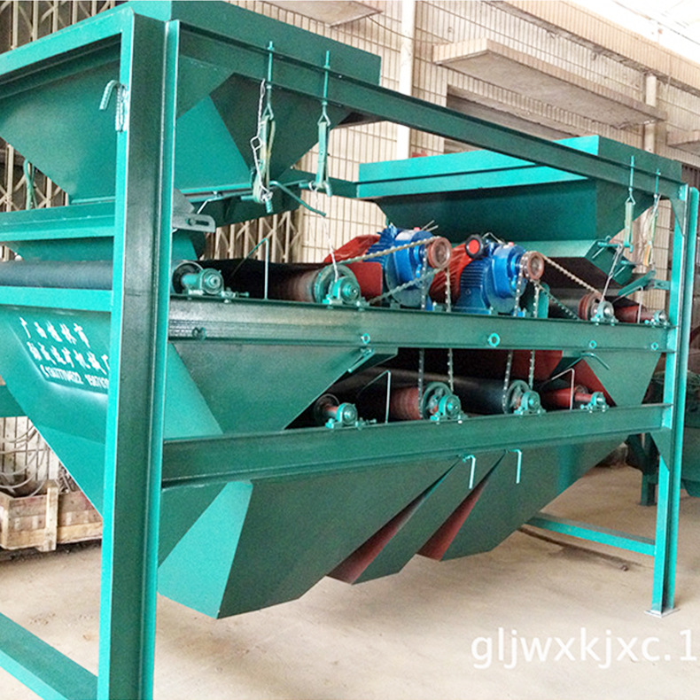 锰矿磁选机 中型干式强磁磁选设备除铁机锰矿加工提纯磁选机