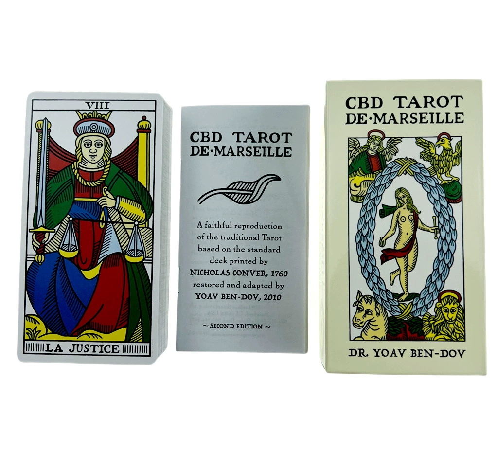 Дека Tarot 2022 12*7 большого размера с инструкцией на бумаге
