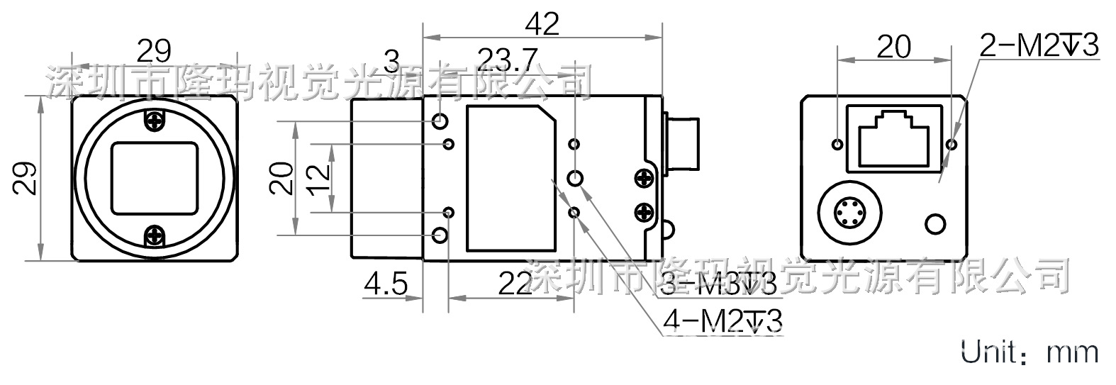 工业相机      HIKVISION海康威视     MV-CA004-10GM