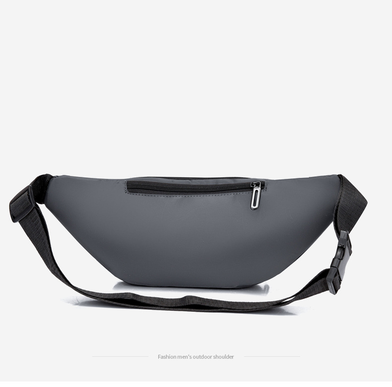 Wholesale of foreign trade waist bags, men's leather chest bags, large-capacity crossbody bags for travel, men's business outdoor mobile phone bags undefined