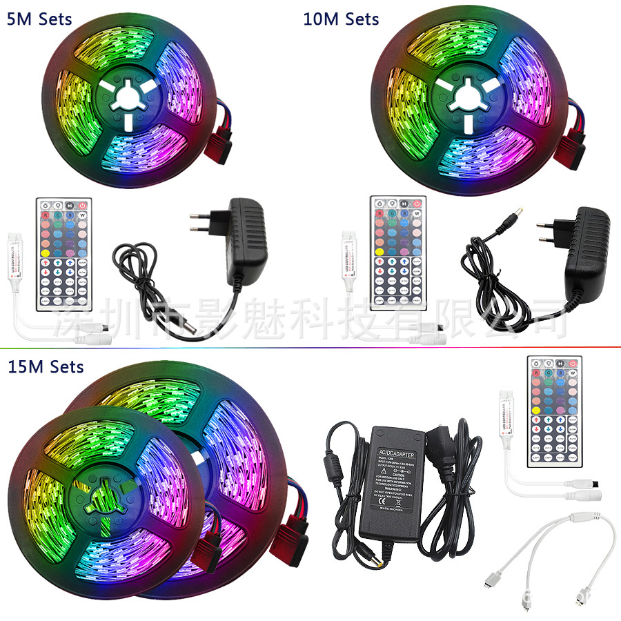 灯带套装5050灯带30灯/米led灯带裸板12v灯带24键迷你44键mini款-阿里巴巴