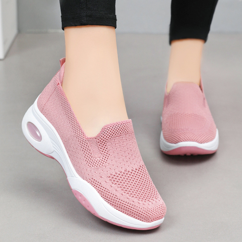 Zapatos de paso de un pie para mujeres nuevos zapatos de tamaño único transpirables ligeros transfronterizos zapatos casuales cómodos para mujeres