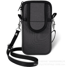 潜水料手机手机套通用Neoprene手臂带腕带包斜跨7英寸手机保护套