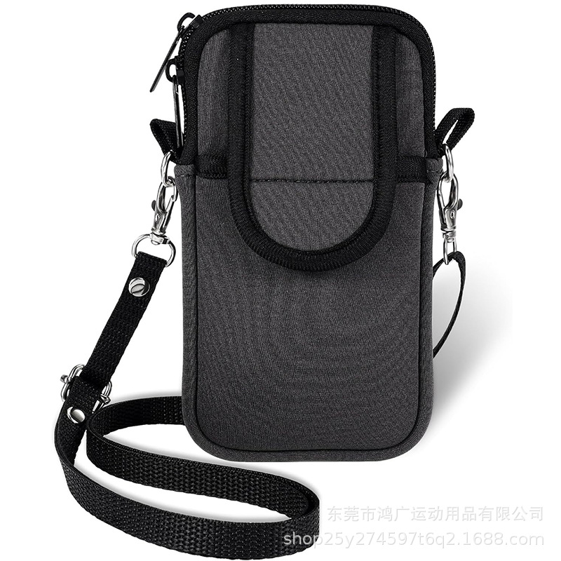潜水料手机手机套通用Neoprene手臂带腕带包斜跨7英寸手机保护套