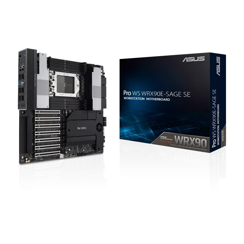 Pro Ws Wrx90E-Sage Se Professional Workstation Motherboard Is Suitable for Amd Threadripper Cpu