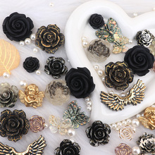 ����˺ڽ�ɫϵõ�廨�������~����diy�֙C�������z�ռ{���b�Ʒ