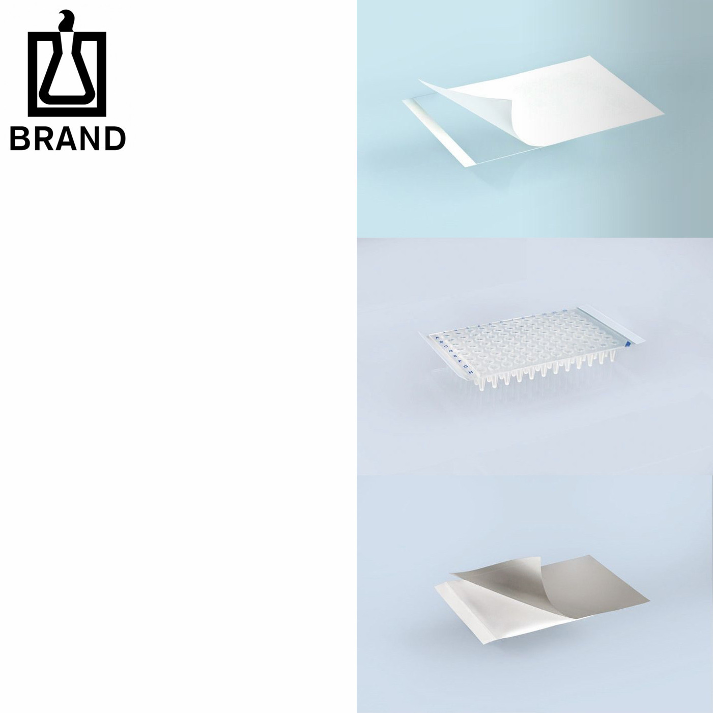 BRAND/普兰德自贴式封板膜用于PCR样品储存耐DMSO