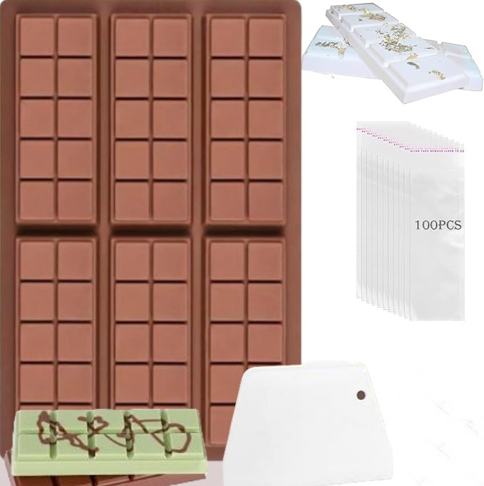 정사각형 6개 + 스크레이퍼 + 포장백 100개