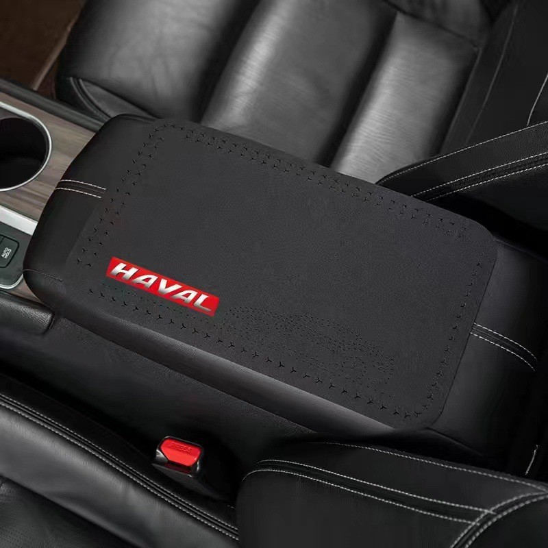 Armrest box pad, Universal Cover Universal - haval-classic-black-1-piece