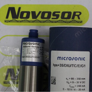 HPS 35/DIU/TC/E/G1 MICROSONIC Micro Acoustic Sensor