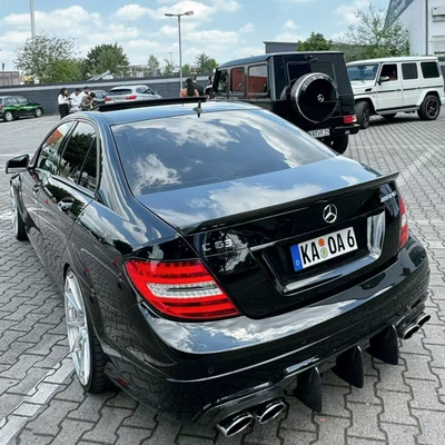 Spoiler Mercedes-Benz C63 rear lip