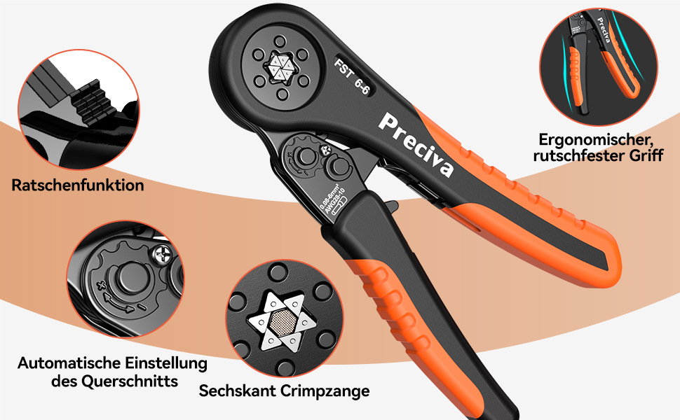 Crimpzangen Aderendhülsen Set