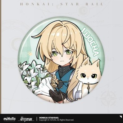 正版崩铁崩坏星穹铁道周边姬子砂金银狼三月七周边马口铁徽章吧唧|undefined