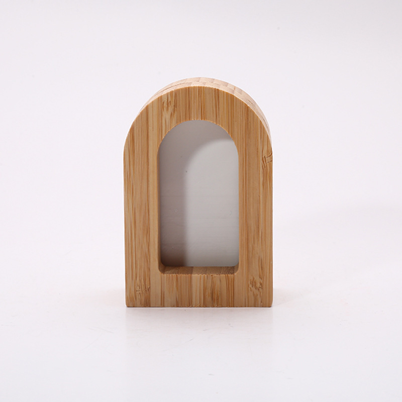 Manufacturer's Spot Bamboo Sublimation Photo Frame Creative Decorative Photo Frame Table Wooden Photo Frame Desktop Ornaments Wholesale