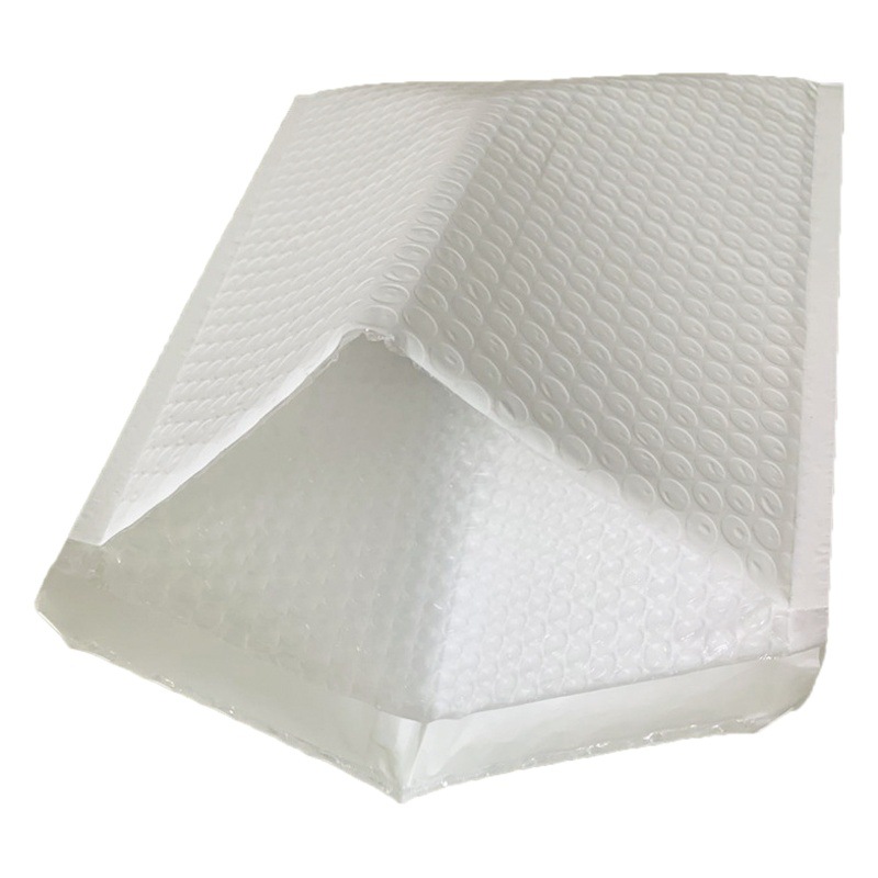 En stock grueso mate nacarado película bolsa de burbuja bolsa de embalaje bolsa de burbuja bolsa de espuma impermeable bolsa de expreso