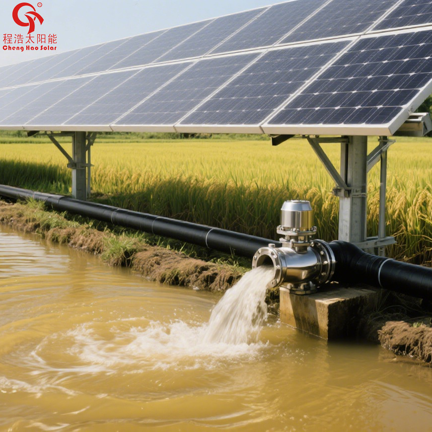 光伏水泵系统整套太阳能抽水机农用灌溉高扬程大流量深井取水