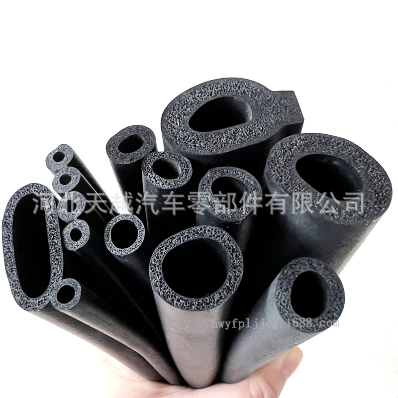 EPDM橡胶管橡胶发泡管三元乙丙海绵发泡管O型橡胶管