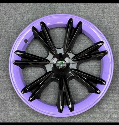 Hub cover: ring 19 inch modified scratch-resistant - 19inch-sports-star-wearing-purple-4-pieces