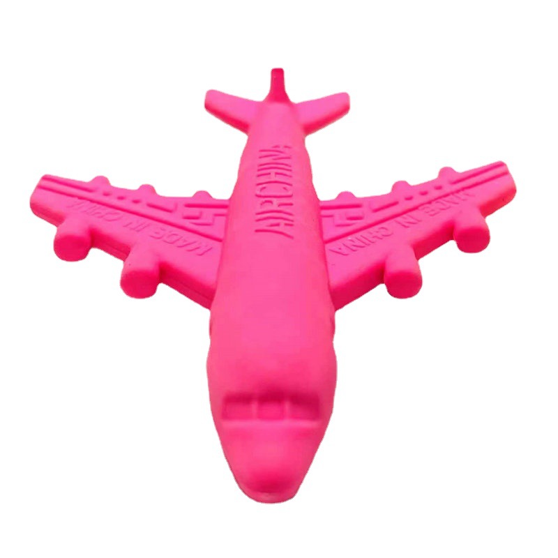 Venta al por mayor de dibujos animados para niños lápiz borrador divertido lindo pequeño borrador de avión estudiante de escuela primaria papelería borrador de modelado creativo