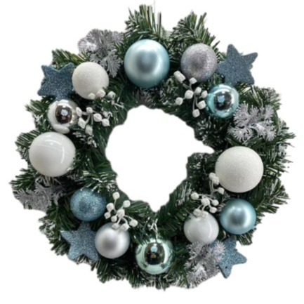 Guirlanda de Navidad decoración americana colgante de puerta nuevo colgante de caña guirlanda de jardín decoración hotel centro comercial