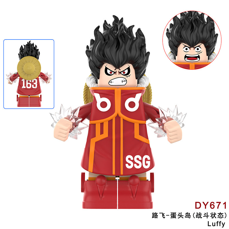 外国貿易供給袋 DY639 日本アニメロビンエースワンピース組み立てビルディングブロック人形おもちゃ|undefined