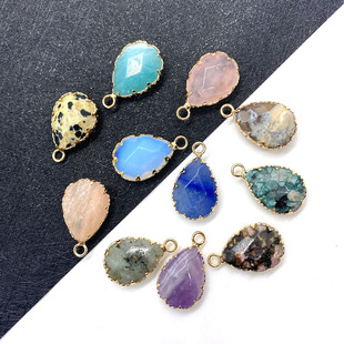 ��Ȼʯ���恆�R�d �W��ʯ����14x22mmˮ���Π��Ͼ�����DIY�Ʒ��