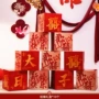 卧室婚房客厅布置喜字