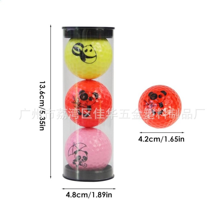 工厂供应高尔夫球包装管透明PC塑料直径45mm透亮圆管高透硬管