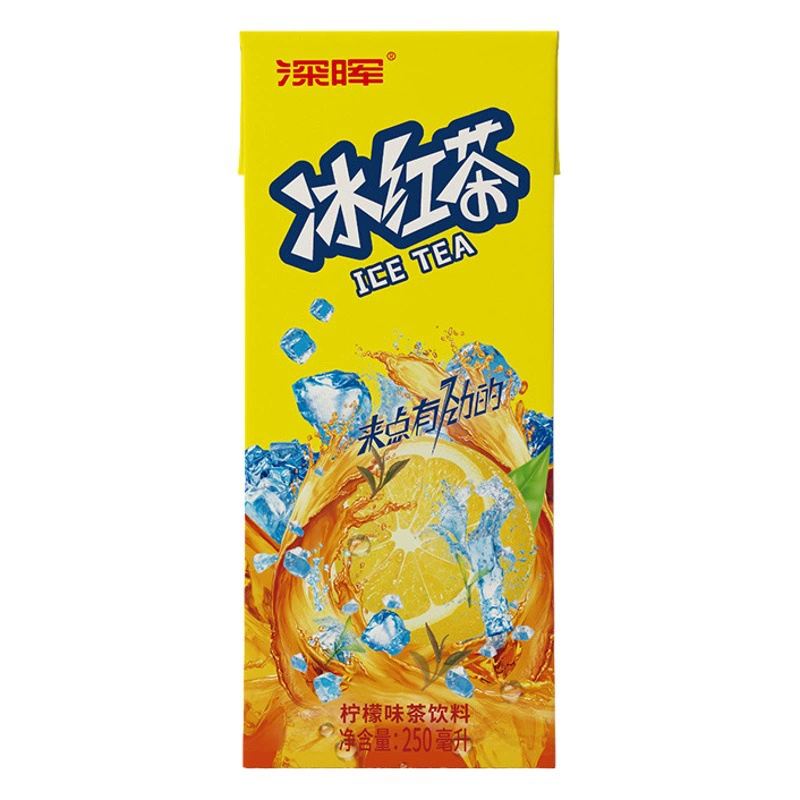 Shenhui новая упаковка ледяной черный чайный напиток оптом 250 мл * 24 в коробке чайный напиток со вкусом лимона полная коробка доставка бесплатная доставка